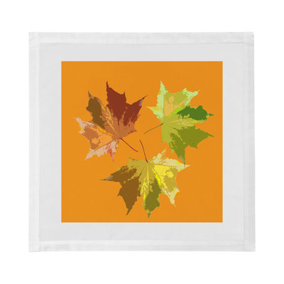 Serviettes de table en satin de coton