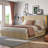 Kira Queen Solid Wood Platform Bed with lifting storage-1874756209-1874756204