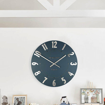 Mulberry Metal Wall Clock