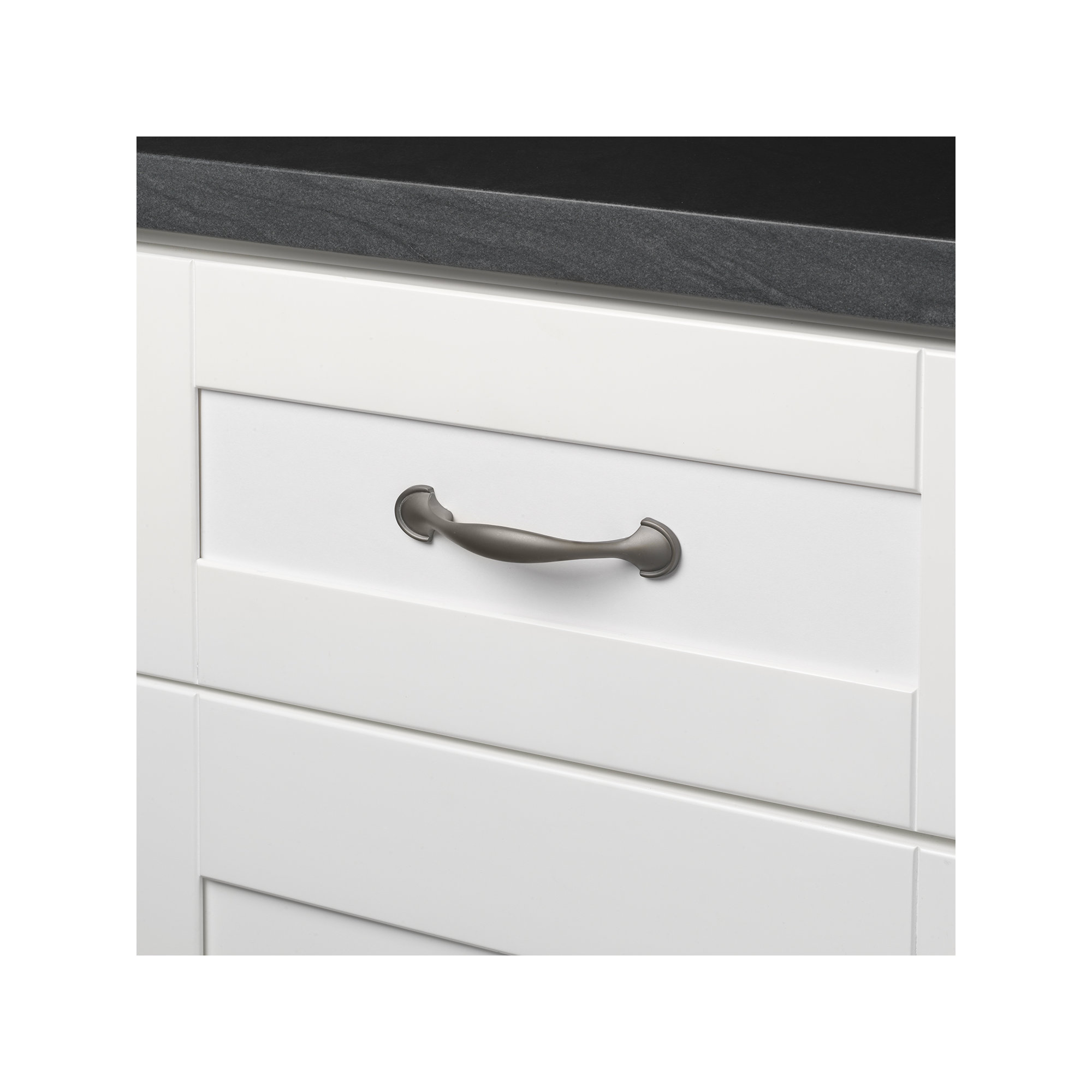 3" Center to Center Arch Pull Multipack, Graphite
