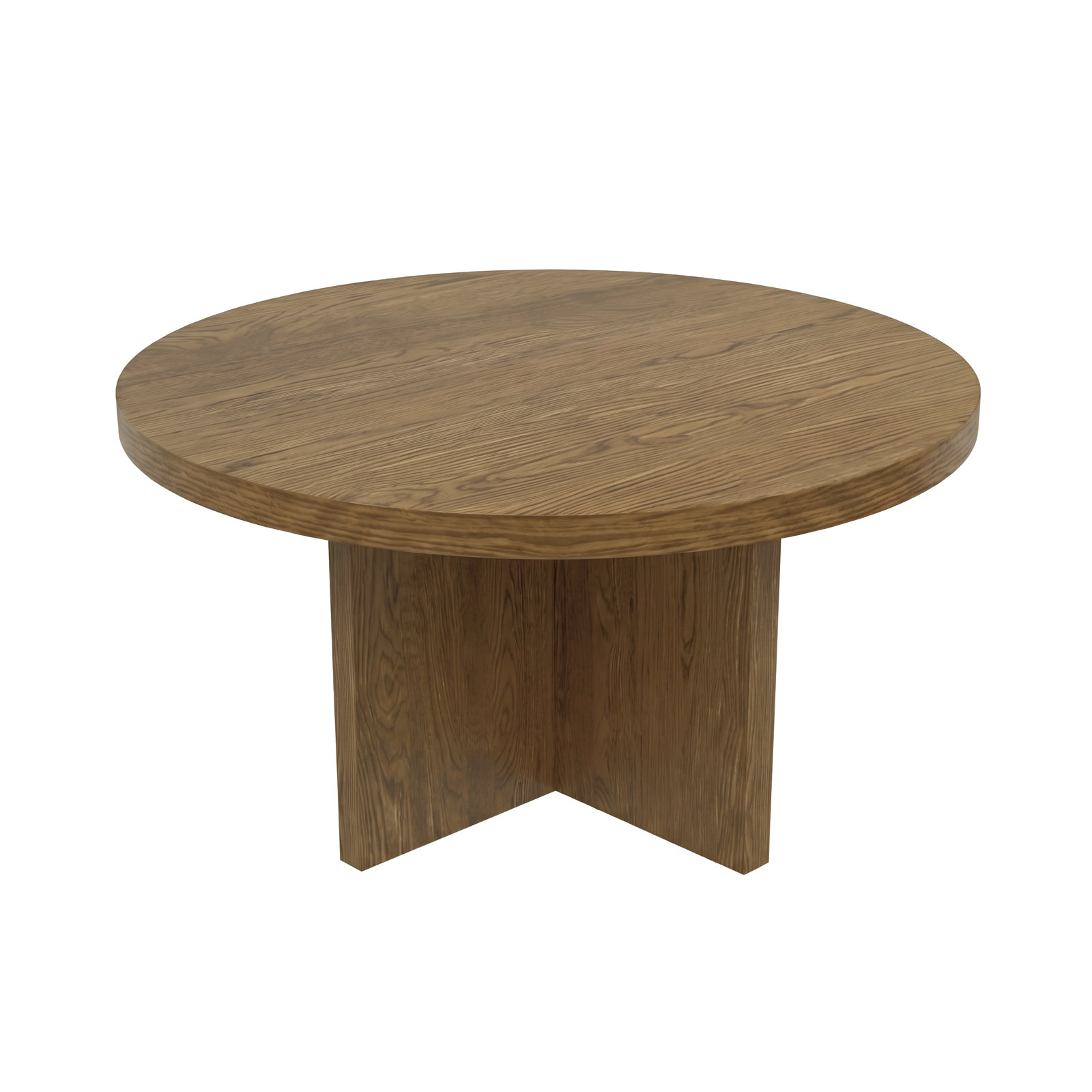 Crosby Round Dining Table, Oak