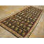 Antique Tribal Geometric Flora and Fauna Design Romanian Bessarabian Flat Weave Kilim Rug