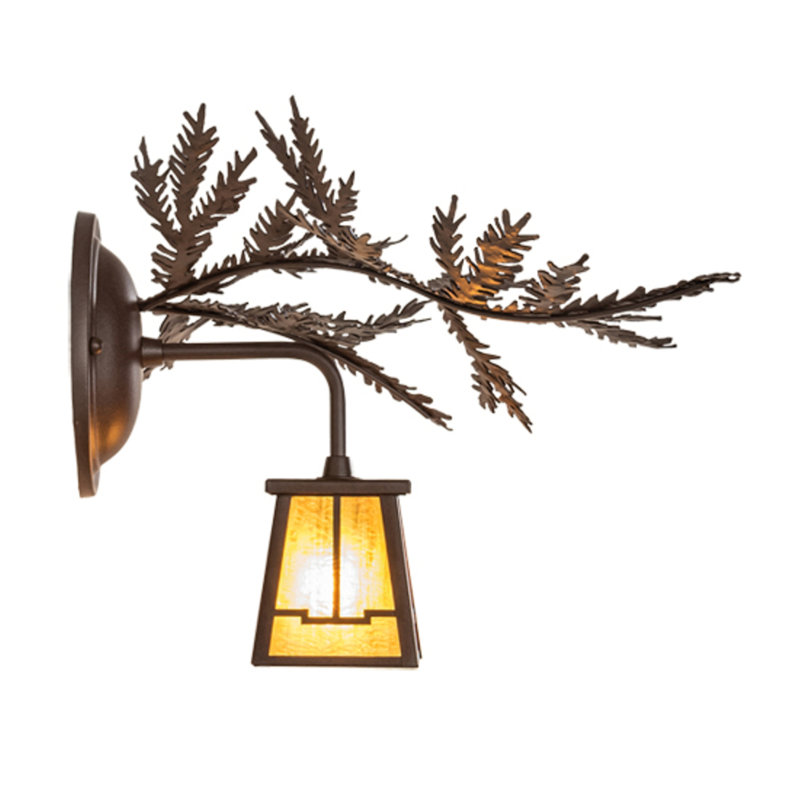 Pine Branch 1 - Light Armed Sconce