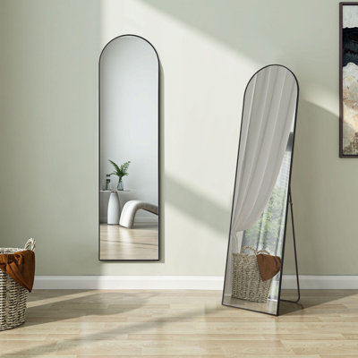 Metal Arched Full Length Mirror (set Of 2)