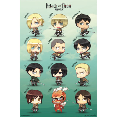 Characters Paper Print