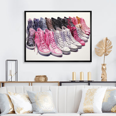 " Fashion Pink Sneakers Obsession IV "