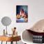 Quiet Morning Breakfast Peaceful Tranquil Contemporary Architecture Wall Art Print 1 Piece Wrapped Canvas Wall Art-510711990
