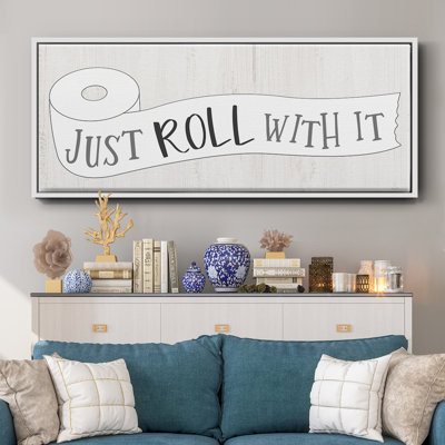 Just Roll - toile encadrée