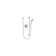 Commercial Handheld Shower Faucet with Slide Bar