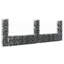 U-shape Gabion Basket with 3 Posts Iron-437160347