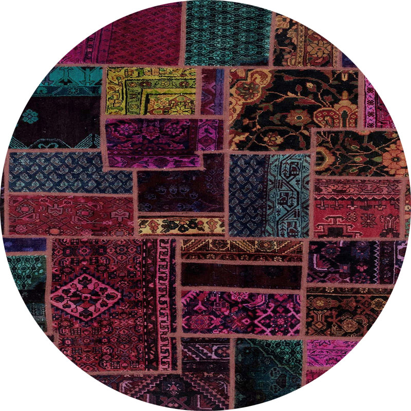 Abstract Indoor Rug, Rectangle 4' x 6'