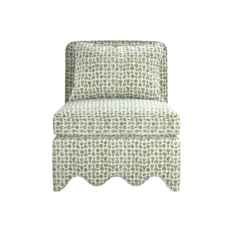 Artisan Upholstery Slipper Chair