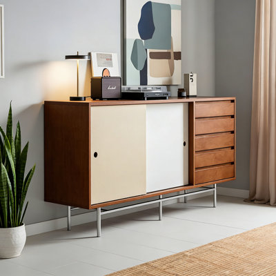 Buffet de rangement rétro et simple