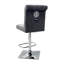 Segarra Swivel Upholstered Adjustable Height Counter Stool with Metal Frame-2009645626