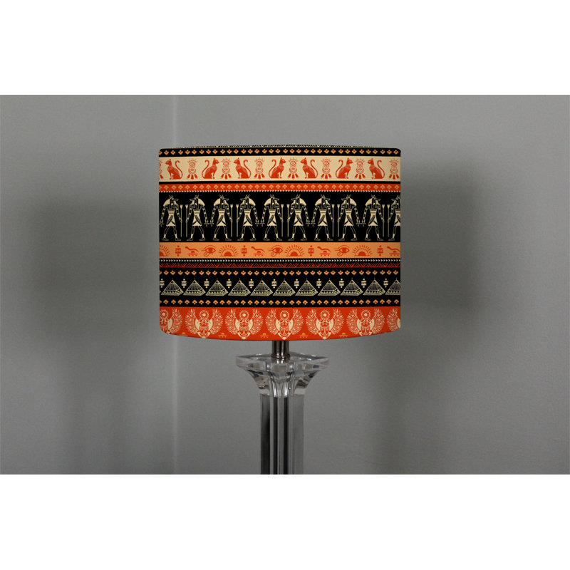 Cotton Drum Lamp Shade ( Uno ), 25cm H x 40cm W x 40cm D