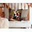 Coussin Terre-Neuve et le Père Noël-101410349