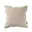 Housse de coussin carrée en coton texturé géométrique-45316605