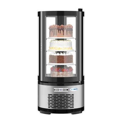KoolMore 8.39 Cubic Feet Refrigerated Display Case - 18.9''