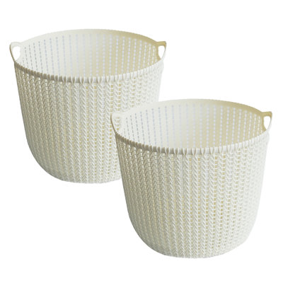 Rebrilliant Plastic Decorative Basket