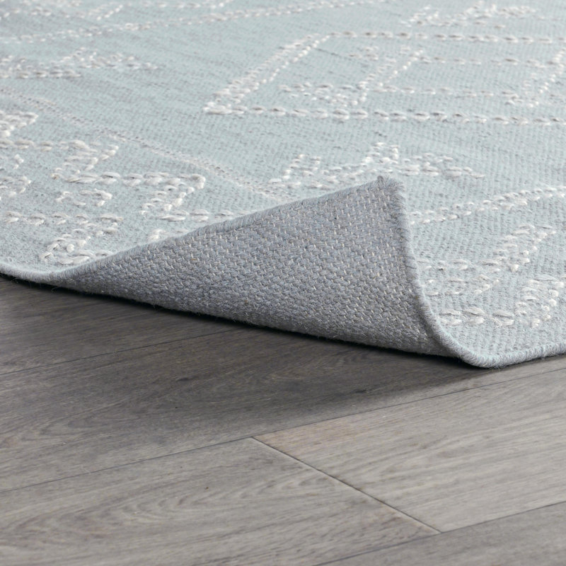 Lagos Wool Blend Accent Rug, Rectangle 2' x 3', Gray
