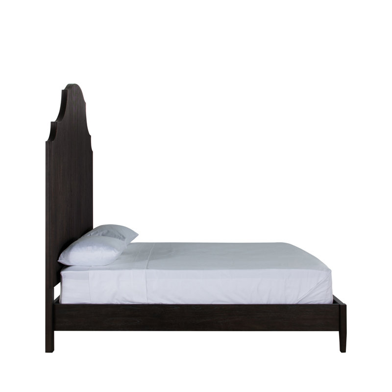 Princeton Bed, Queen, Cerused Forest Black