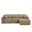 3 Seater Corduroy Sofa-298638496
