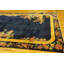 Tapis art déco bleu antique en laine nouée des années 1920