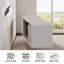 Bhhatu Highgloss Wall Mounted Floating Fireplace TV Stand-1438788879-1441320110