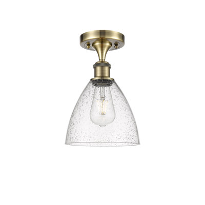 Amilia Glass Semi Flush Mount