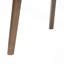 Table de bar ronde en bois - Table de bar de 42 po de hauteur avec pieds fuselés pour la cuisine, la salle à manger ou le bar à la maison