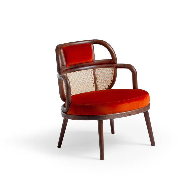 Fauteuil Havana, Velours canard