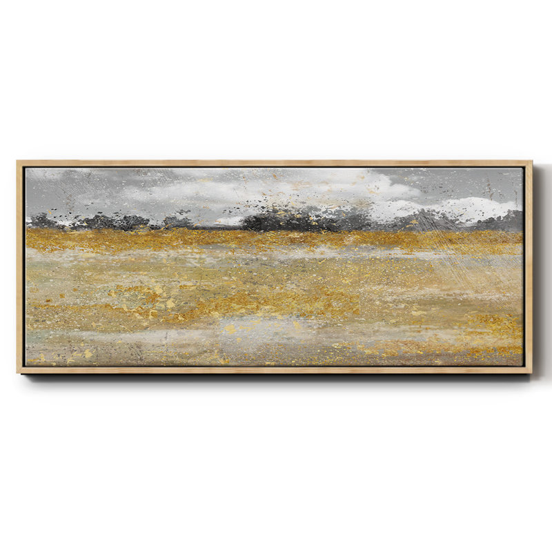 Meadow Shimmer II- Framed Canvas