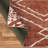 Kentre Jax Moroccan Orange Machine Washable Area Rug-93389969
