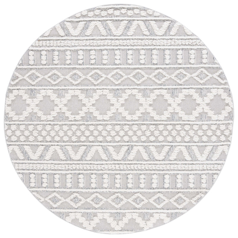 Trends Performance Southwestern Rug, Round 6'7"