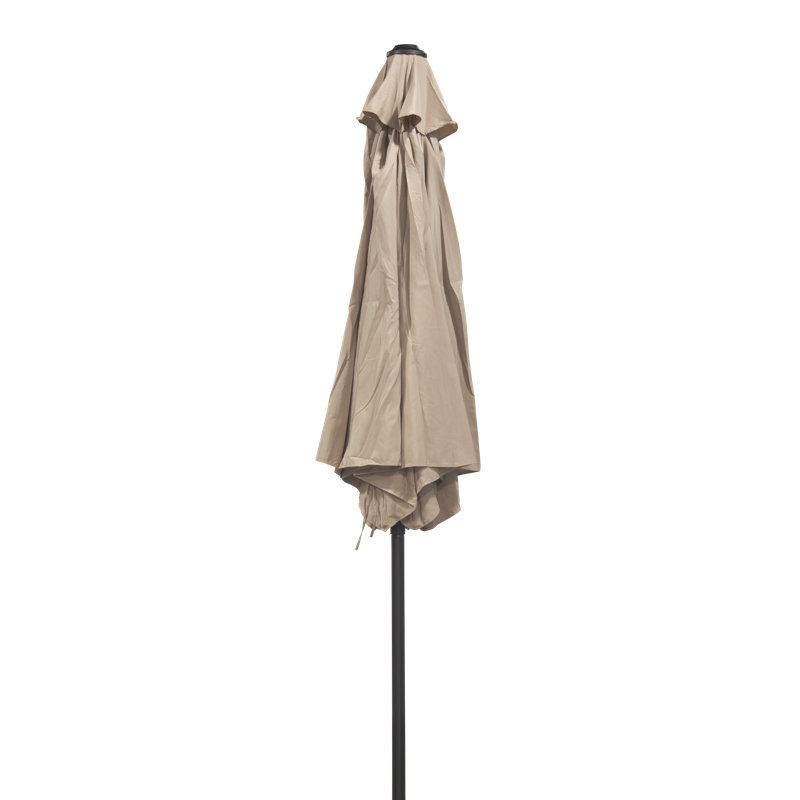 Parasol de marché 9 pi Mannie, Beige