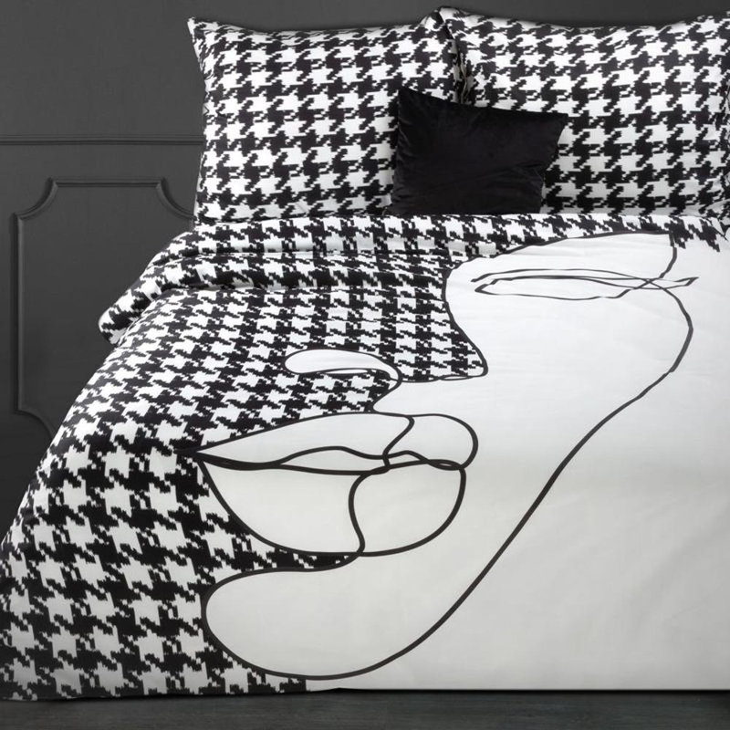 Folch Geometric Shapes Duvet Cover with Pillowcases, Single - 1 Standard Pillowcase