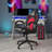 NTense Vortex Adjustable Reclining Ergonomic Faux Leather Swiveling PC & Racing Game Chair-94259598