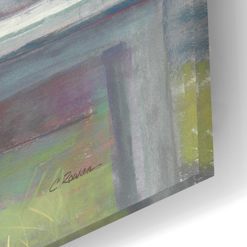 «Green Bench Bright» par Carol Rowan, H 16 po x l 24 po x P 0,2 po