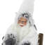 Figurine de père Noël sur traîneau