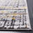 Minyard 248 Area Rug In Charcoal / Gold-1128814503