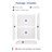5-Piece Shower Wall Panel & Shower Base, 60''W x 77.25'' x H 32.25'' D Composite Shower Wall Panel Surround Solid Surface Shower & Shower Bases, Surround, Quick Install, Cuttable