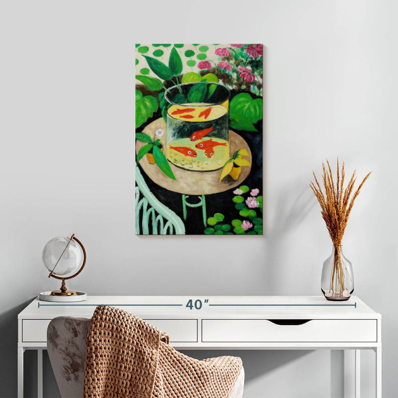 Goldfish 1912, 24" H x 16" W