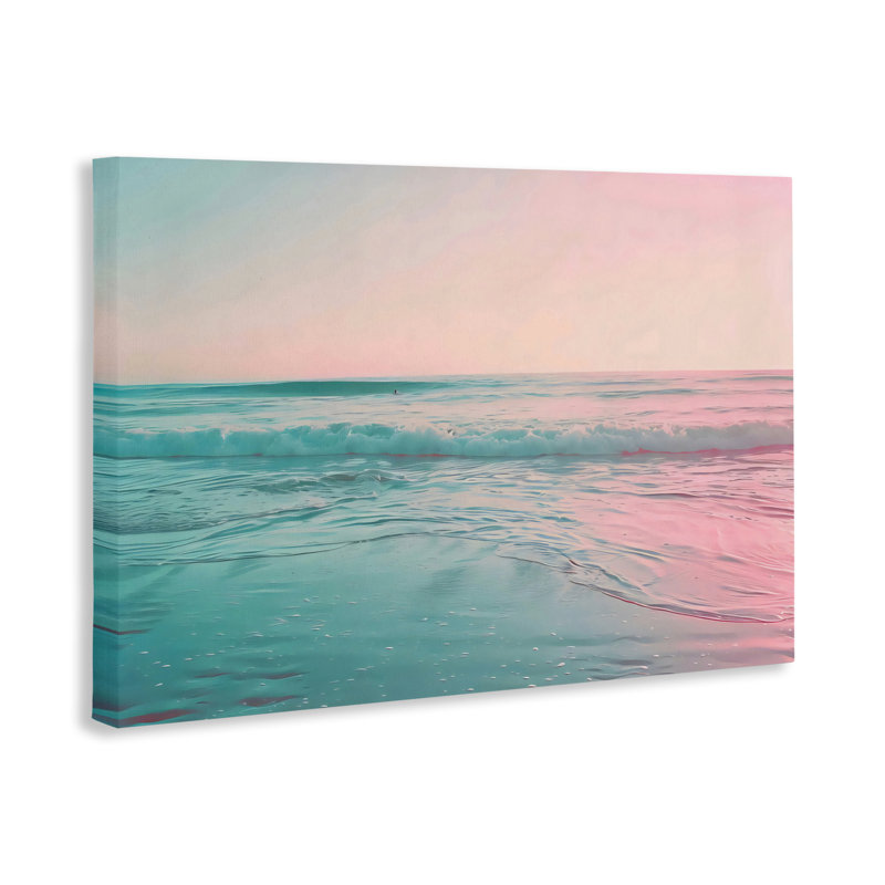 Coucher de soleil sur toile coucher de soleil, conception par LSR Design Studio, H 16 po x l 24 po