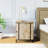 Blim Solid Wood Nightstand in White