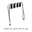 Porte-bagages Wayfair Basics® Chrome