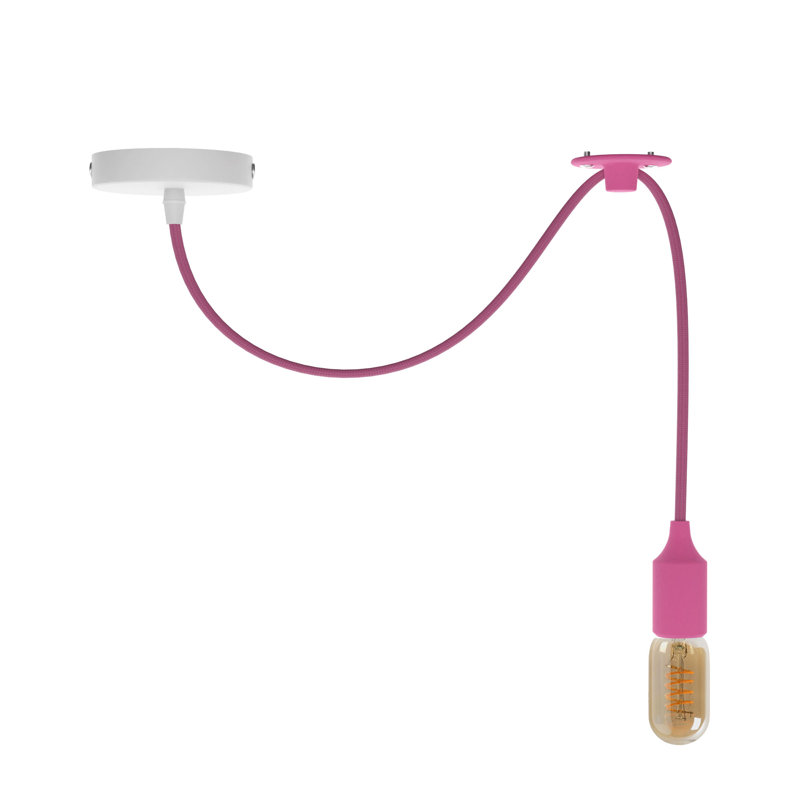 Audis 1 - Light Single Pendant, No, Pink