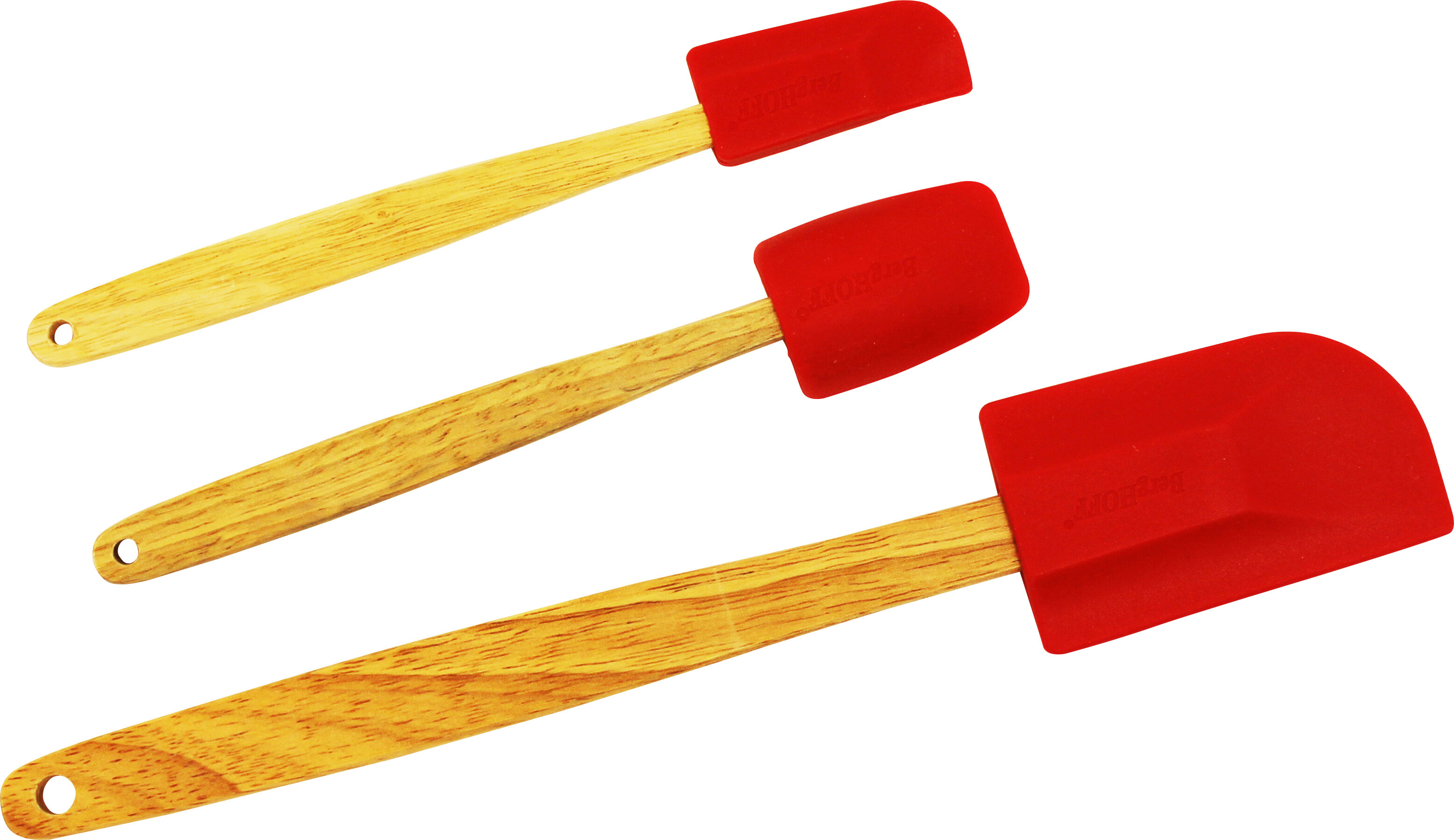 Staub Olivewood 3-pc Silicone Spatula Set & Reviews