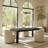 Didier Walnut Solid Wood Dining Table