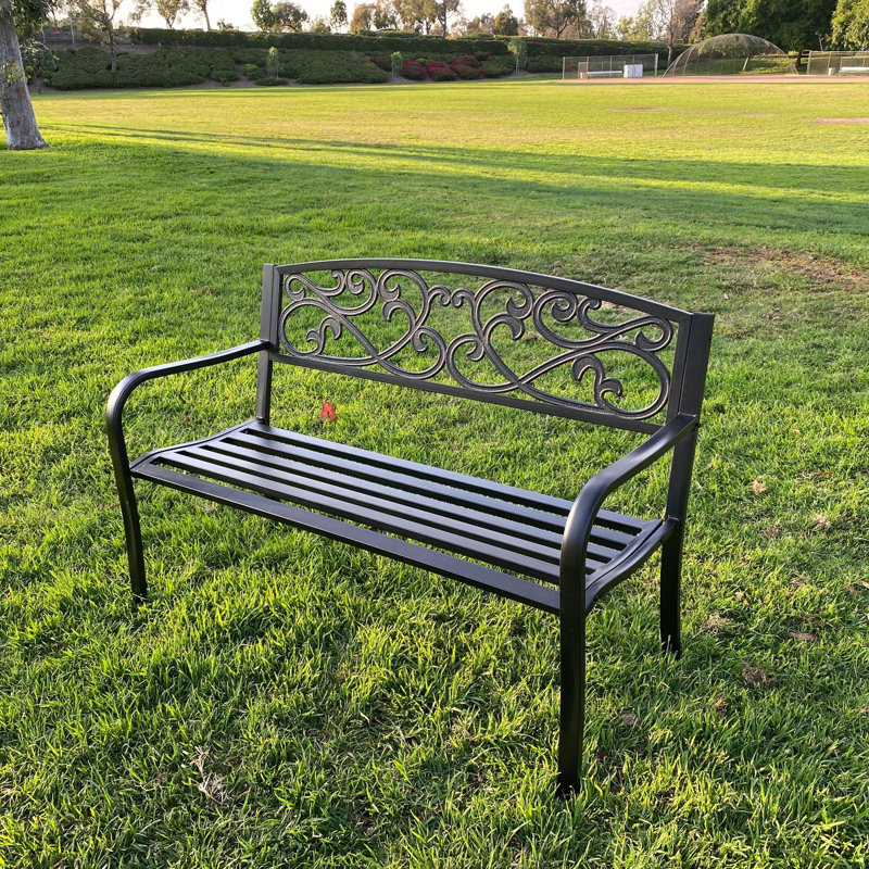 Metal Outdoor Bench