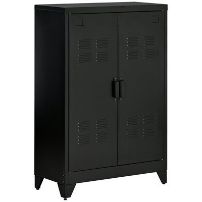 Heslin 29.5'' Wide 3 - Shelf Storage Cabinet